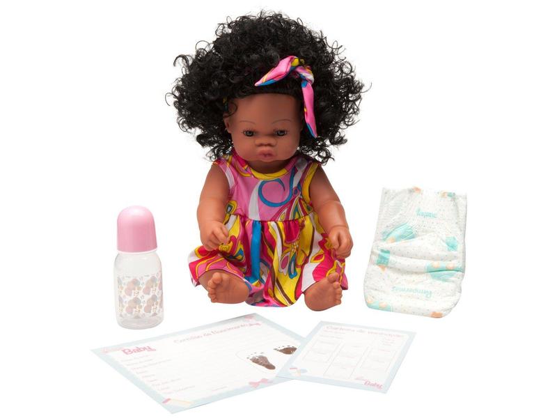 Bebê Reborn Sweet Jasmine Laura Baby 42cm - com Acessórios